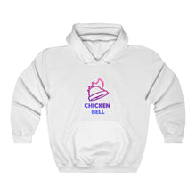 Load image into Gallery viewer, Neon Chicken Bell Unisex Hooded Sweatshirt