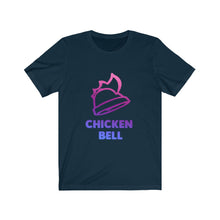 Load image into Gallery viewer, Neon Chicken Bell Short Sleeve Tee