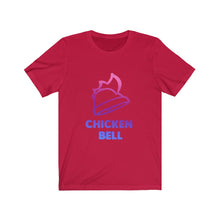 Load image into Gallery viewer, Neon Chicken Bell Short Sleeve Tee