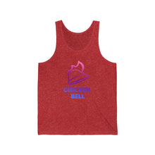 Load image into Gallery viewer, Neon Chicken Bell Unisex Jersey Tank

