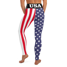Load image into Gallery viewer, USA Yoga Leggings
